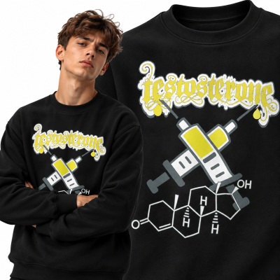 BLUZA  NA SIŁOWNIĘ  TESTOSTERON